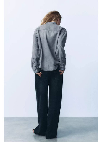 Серая рубашка Zara