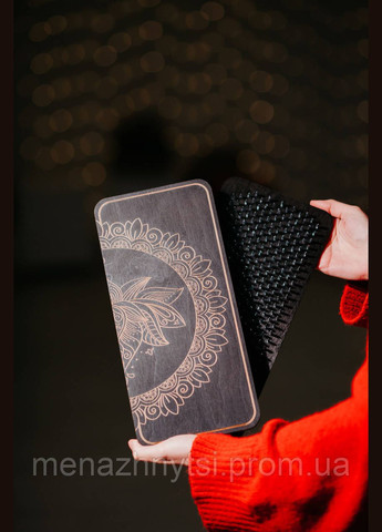 Доска садху для начинающих черная шаг 8 мм. No Brand (328272458)