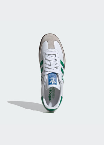 Белые летние кроссовки samba og adidas