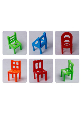 Настільна гра Балансуючі 24 стільчики No Brand (325452861)