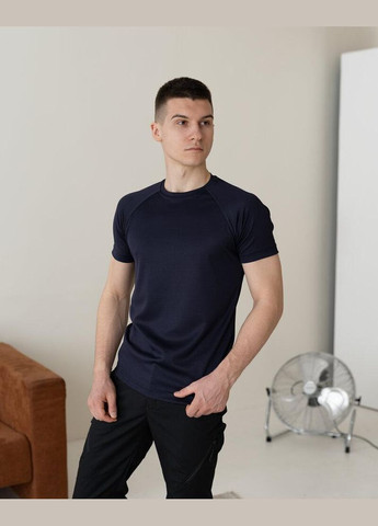 Тактична чоловіча футболка темно-синя No Brand (347269054)