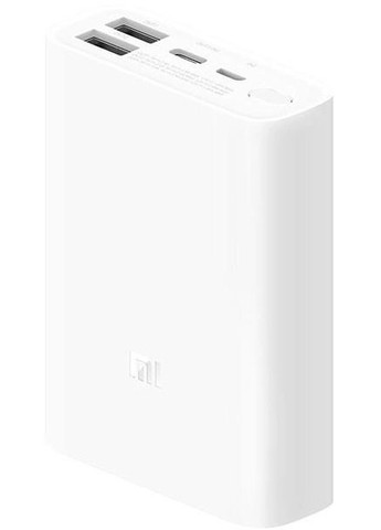 Зовнішній акумулятор Mi Power Bank 3 Ultra Compact 10000 mAh 22.5 W (PB1022ZM, BHR4268CN) білий Xiaomi (293345741)