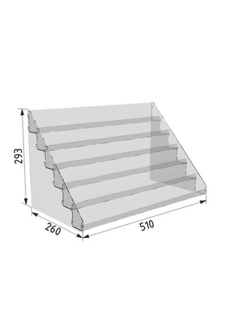 Підставка для гель-лаків 6 яр Ekostar (367609553)