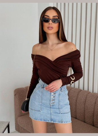 Женское стильное боди с декором. Adelante (333300536)