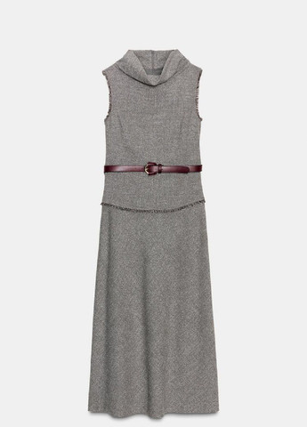 Пісочна сукня Zara однотонна