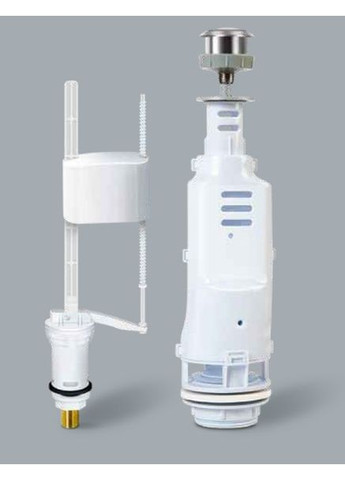 Арматура для бачка з клапаном нижньої подачі латунь NKP 0110 No Brand (361444113)