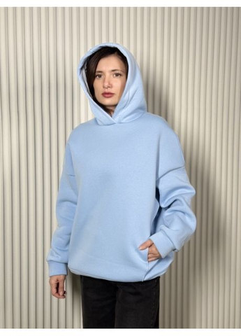 Худые женское,, One size, трикотаж на флисе, голубой Kraya (366293796)