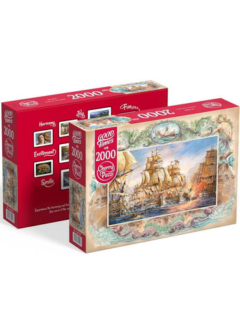 Пазл Морська битва 2000 елементів CherryPazzi Cherry Pazzi (322147929)
