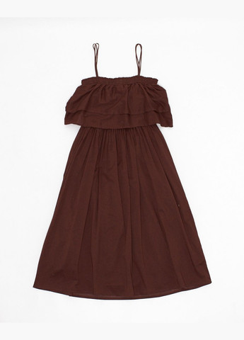 Коричневое платье лето,коричневый,pimkie No Brand