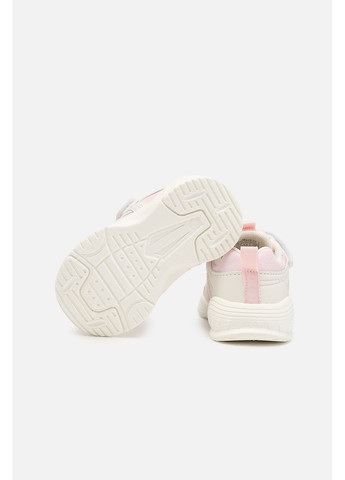 Розовые демисезонные кроссовки для девочки цвет розовый цб-00282709 Kimboo