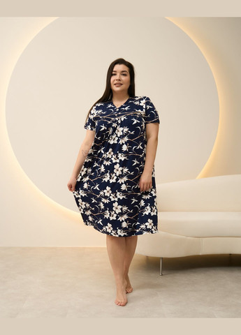 Вискозная женская сорочка с рукавом Nicoletta (327366590)