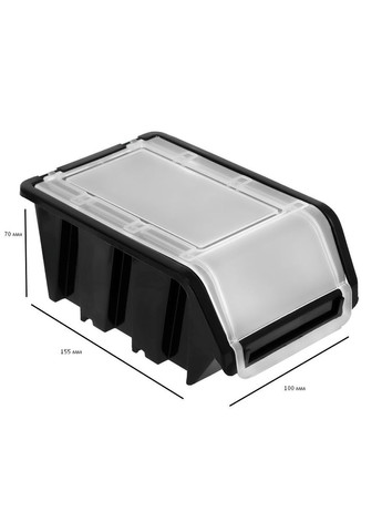 Панель инструментов Kistenberg 115*39 см +15 контейнеров с крышкой Prosperplast (368152160)