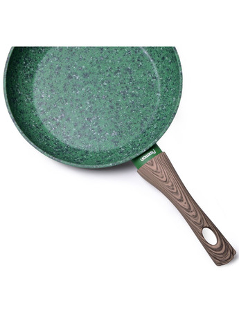 Глибока сковорода ВОК Malachite з антипригарним покриттям EcoStone 24 см (4314) Fissman (283022166)