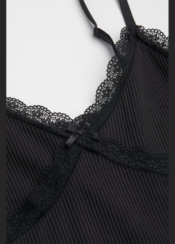 Чорна повсякденний плаття, сукня H&M однотонна