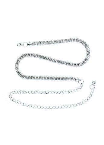 Пояс-ланцюг на талію 110 см Сріблястий Weatro (347316098)