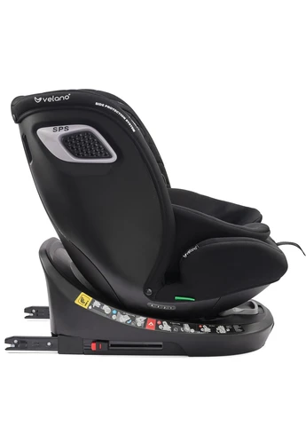 Автокресло Vento 360° i-Size 40–150 см, ISOFIX + опорная нога, black Velano (391113445)