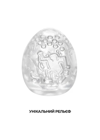 Мастурбатор яйце Keith Haring EGG Dance Tenga (382541440)