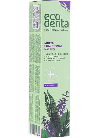 Многофункциональная зубная паста с экстрактами 7 трав Multifunctional Herbal Toothpaste 100ml (543231-99648) Ecodenta (368630693)