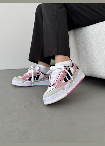 Кроссовки женские Adidas ADI 2000 white pink | Адидас АДИ 2000Х белые розовые No Brand белые демисезоны (316231415)