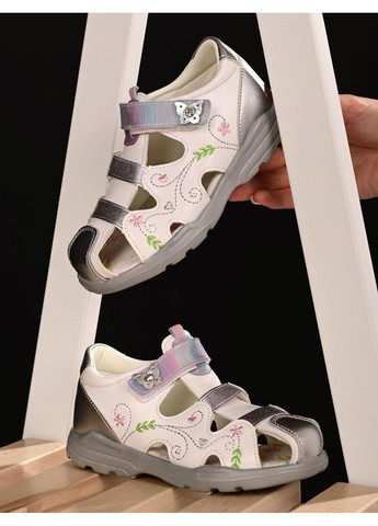 Белые босоножки детские кожаные белые Tom.M