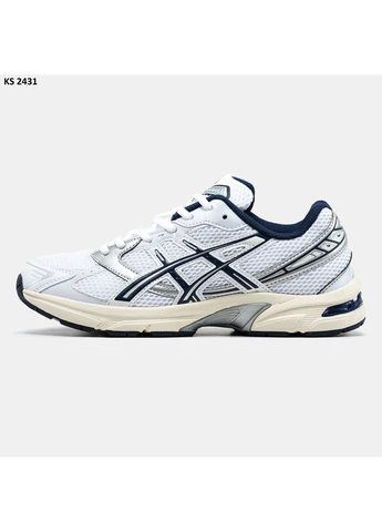Білі кросівки чоловічі asics gel -1130 white асікс гель білі демісезон No Brand