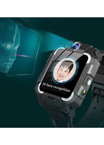Детские умные смарт часы-телефон M56 с GPS, 4G сим картой, прослушиванием и кнопкой SOS До 5-7 дней работы Lemfo (389095879)