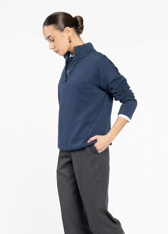 Синій зимовий светр жіночий синій Arber T-neck WD1 WTR-205