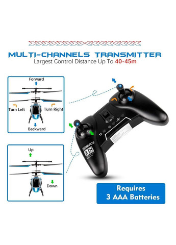 Гелікоптер на радіокеруванні YD-927 синій Vatos Amazon (370188081)