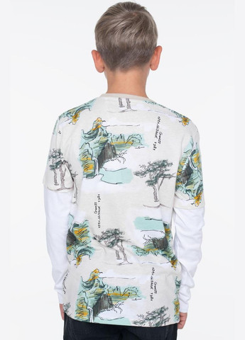 Бежевый лонгслив GUESS KIDS