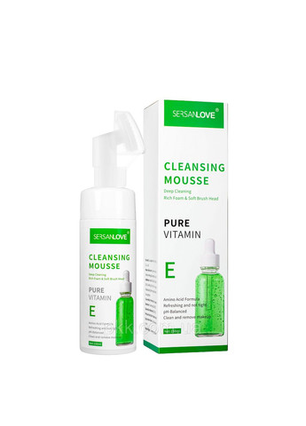 Пинкамус для умывания Pure Vitamin E Cleanser Mousse, 150 мл Sersanlove (311538285)