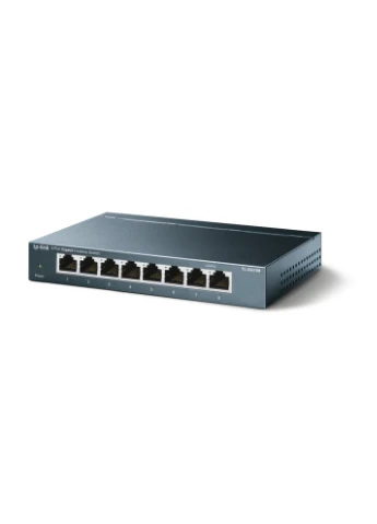 Коммутатор TL-SG108 8-портовый гигабитный неуправляемый TP-Link (370600399)