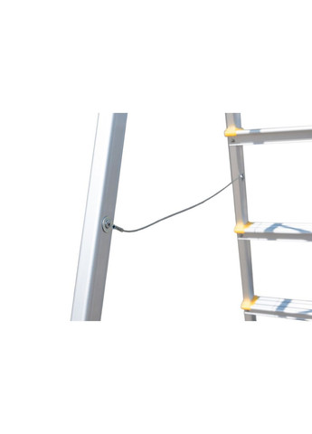 Драбина алюмінієва GM 5 ступенів h=1070 мм max 150 кг (79-1105) Mastertool (311558080)