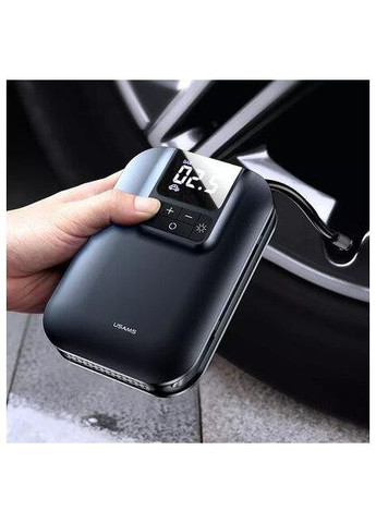 Автомобильный насос US-ZB215 MINI CAR AIR PUMP 5000MAH BLACK Черный USAMS (355412604)