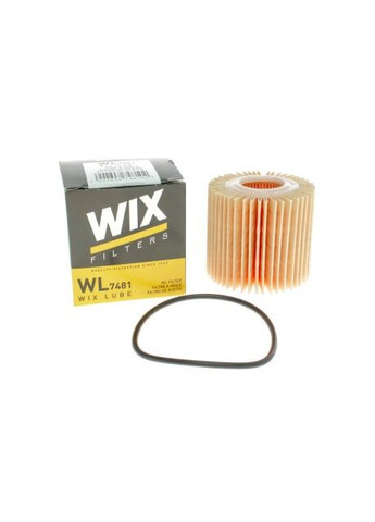 Фільтр масляний TOYOTA IQ, URBAN CRUISER 1.4D-4D (SIL. 1ND, 2ND) WL7481-ua WIX Filters (366164921)