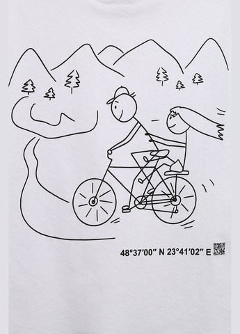 Белая летняя футболка с коротким рукавом для девочки цвет белый cb-00273446 Yuki