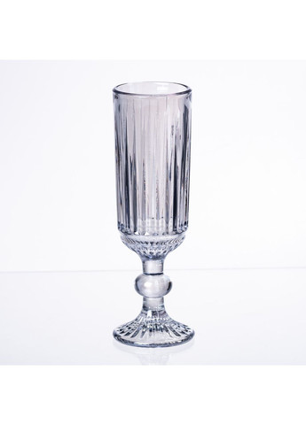 Набір келихів для шампанського 6 штук 160 (мл) Блакитний HP-19-67 Yiwu (370800102)