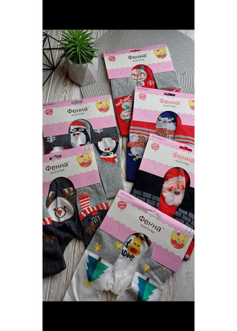 Демі новорічні колготки ноовий рік різдвяні з тормозками стопорами 12/18 міс ФЕННА (345742780)