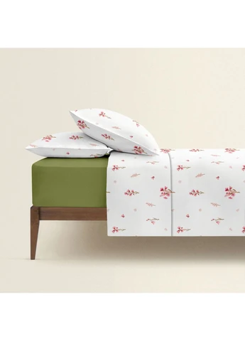 Євро постільна білизна з простирадлом на резинці ROSY TOUCH (4822052415030) Cosas (393208307)