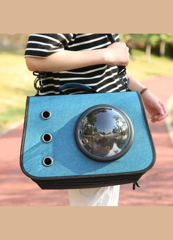 Сумка-переноска 254405 Dark Blue 40*25*25cm контейнер для кошек 27 шт. Taotaopets (356500228)