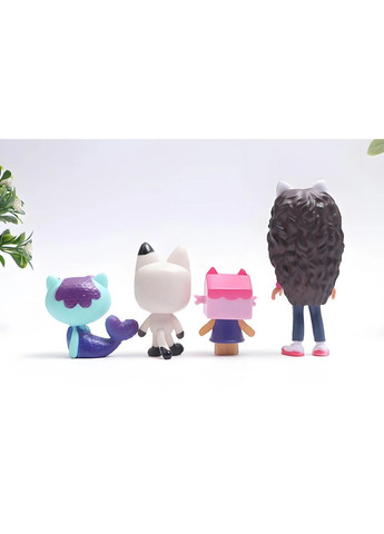 Фігурки, набір фігурок Габбі 13 шт із мультсеріалу Чарівний будиночок Габбі Gabby's Dollhouse No Brand (362954878)