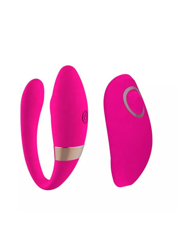 Подвійний вібратор червоного кольору з дистанційним керуванням (USB) We Love (284278489)