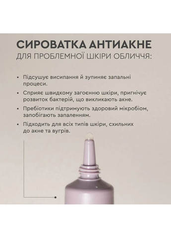 Сыворотка антиакне для проблемной кожи лица Serum Active 15 мл White Mandarin (361114679)