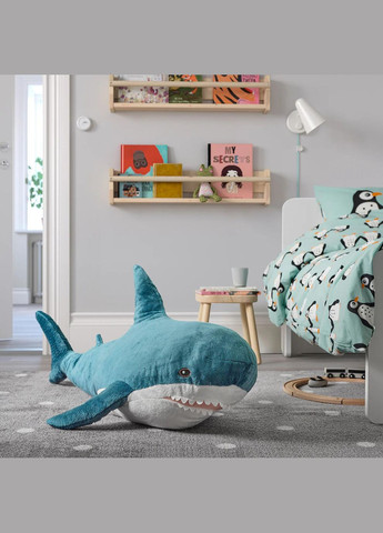 М'яка іграшка ІКЕА BLAHAJ 100 см акула (30373588) IKEA (271120736)