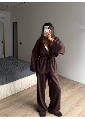 Жіночний теплий костюм-кімоно з двосторонньої ангори 🤤 (ЗАМІР В ОПИСІ) DK/DL Мода без кордонів (369713536)