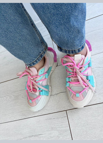 Розовые демисезонные кроссовки женские Seastar
