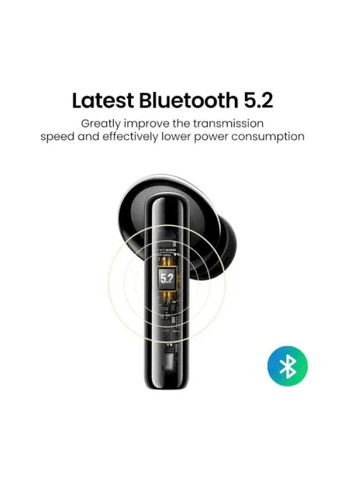 Беспроводные наушники WS106 HiTune T3 Active Noise-Cancelling Wireless Earbuds (Black)(UGR-90401) Ugreen (371362936)