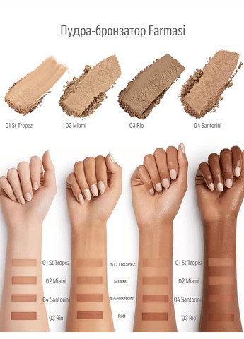 Пудра-бронзатор 04 Santorini 12 г Farmasi (295922279)