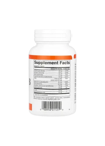 Комплекс витаминов B Hi Potency B Complex 50 мг, 90 капсул Natural Factors (362411696)