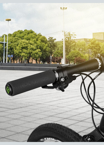 Грипсы для велосипеда резиновые ручки грипсы на руль велосипеда анатомические грипсы велосипедные Черные 73545 Rockbros (322872927)