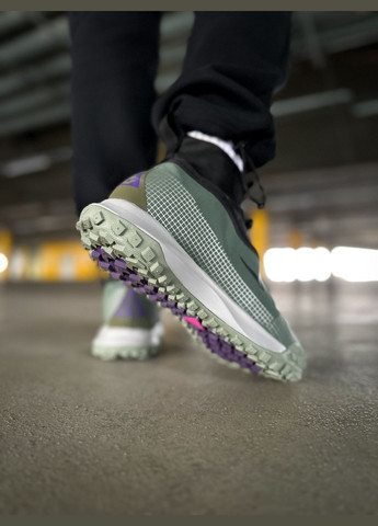 Хакі всесезон кросівки чоловічі nike acg mountain fly gore-tex khaki | найк асж маунтін флай хакі No Brand